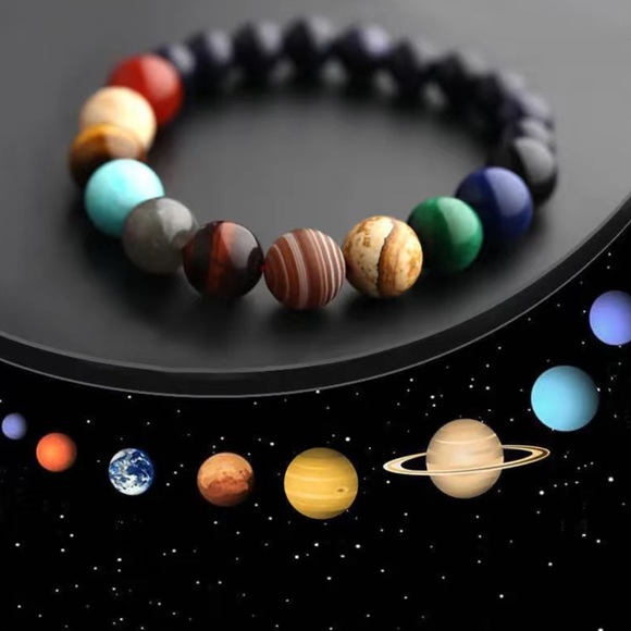 Planetary gemstone bracelet - Picture 13 of 14